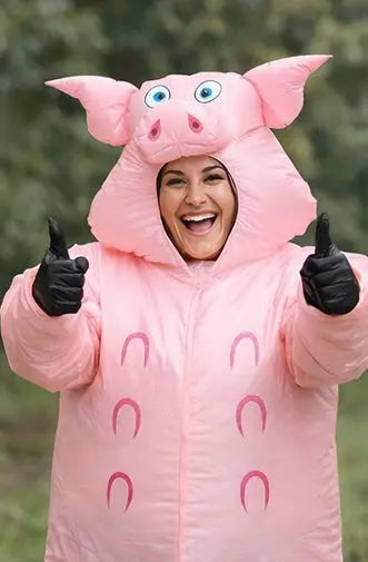 Inflatable Pig Costume HenStagPortugal