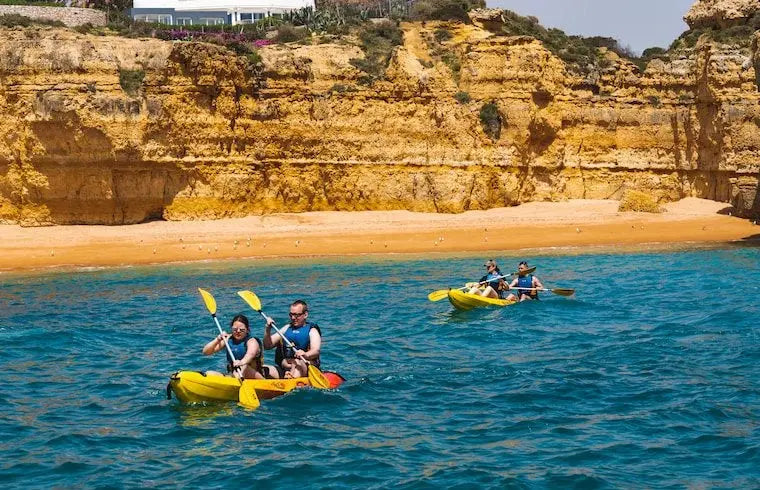 Benagil Kayak Tour HenStagPortugal