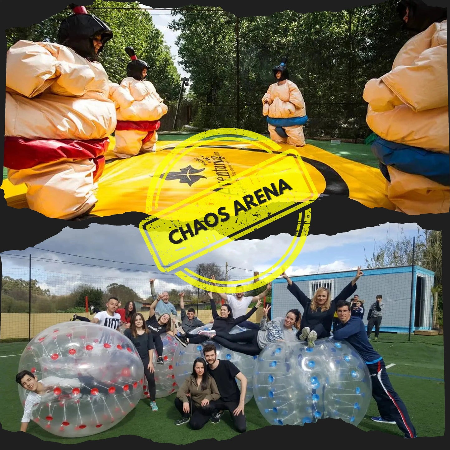 Gakushi-kai & Bubble Football Tour by HenStagPortugal