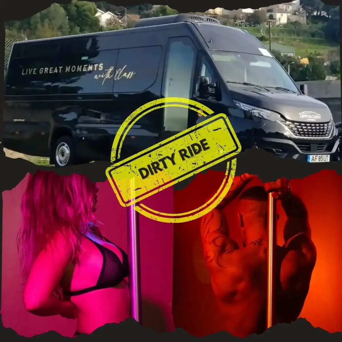 Party Bus & Stripper (M/F) HenStagPortugal