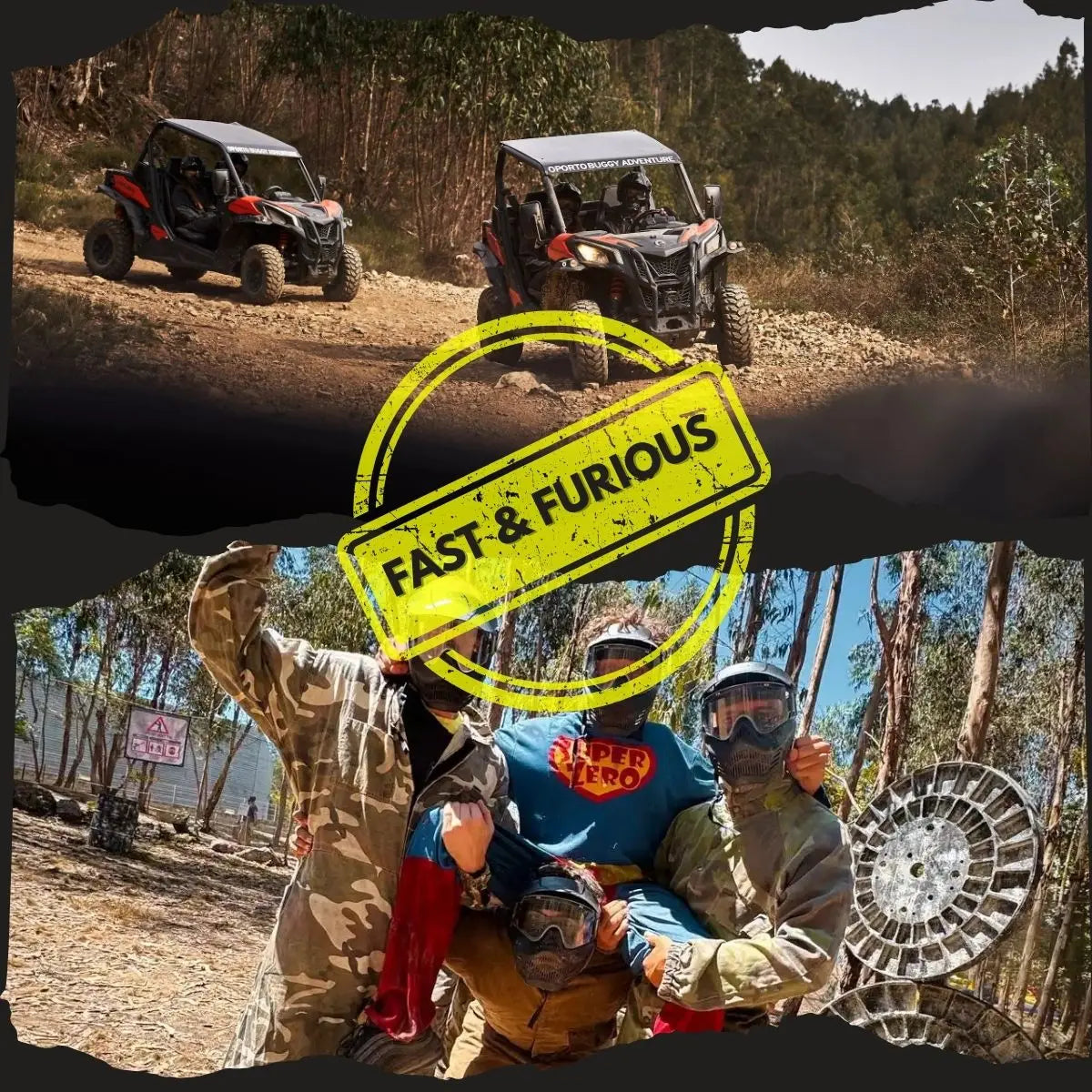 Buggy Cross Country & Paintball 300 HenStagPortugal