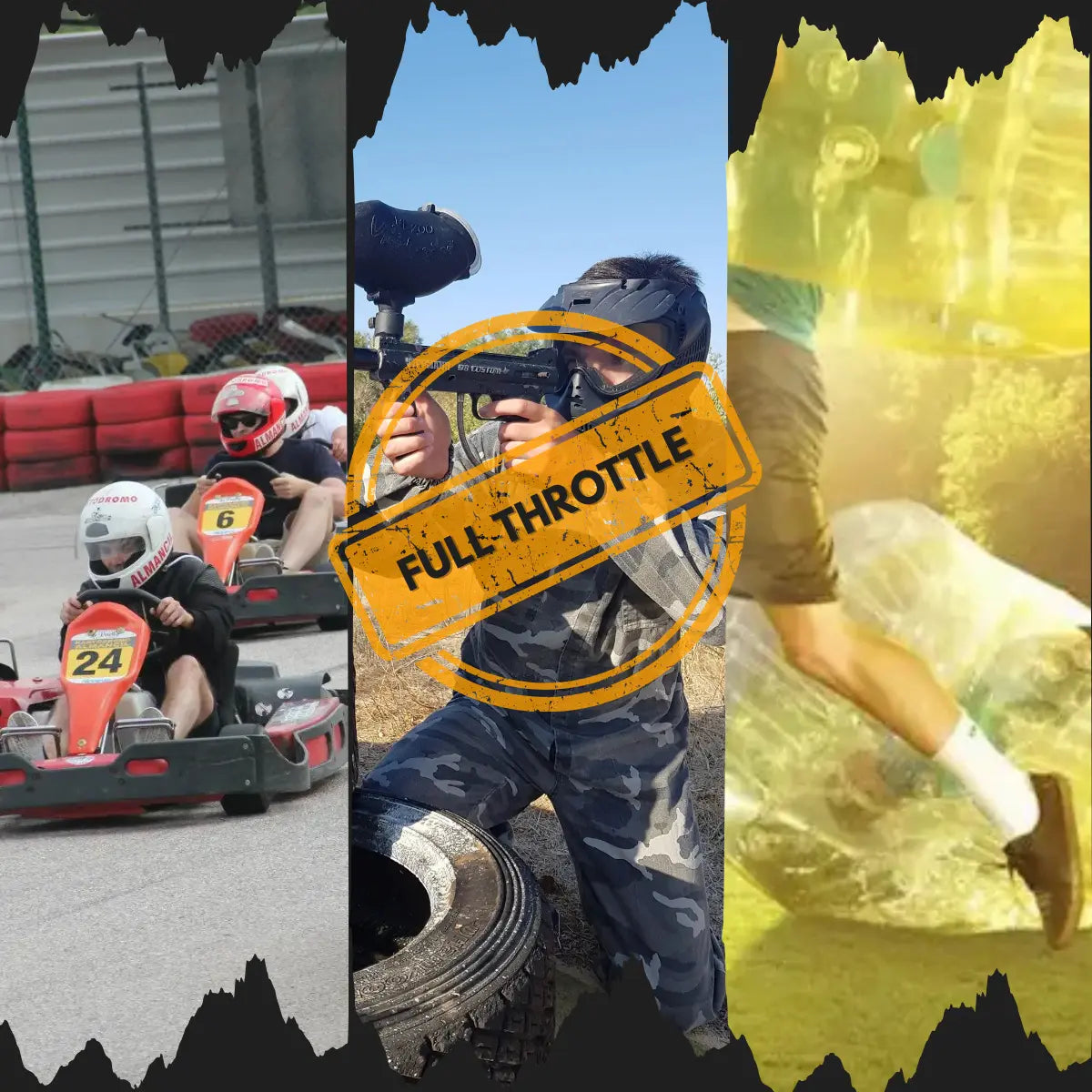 Go Kart & Paintball & BubbleFootball HenStagPortugal