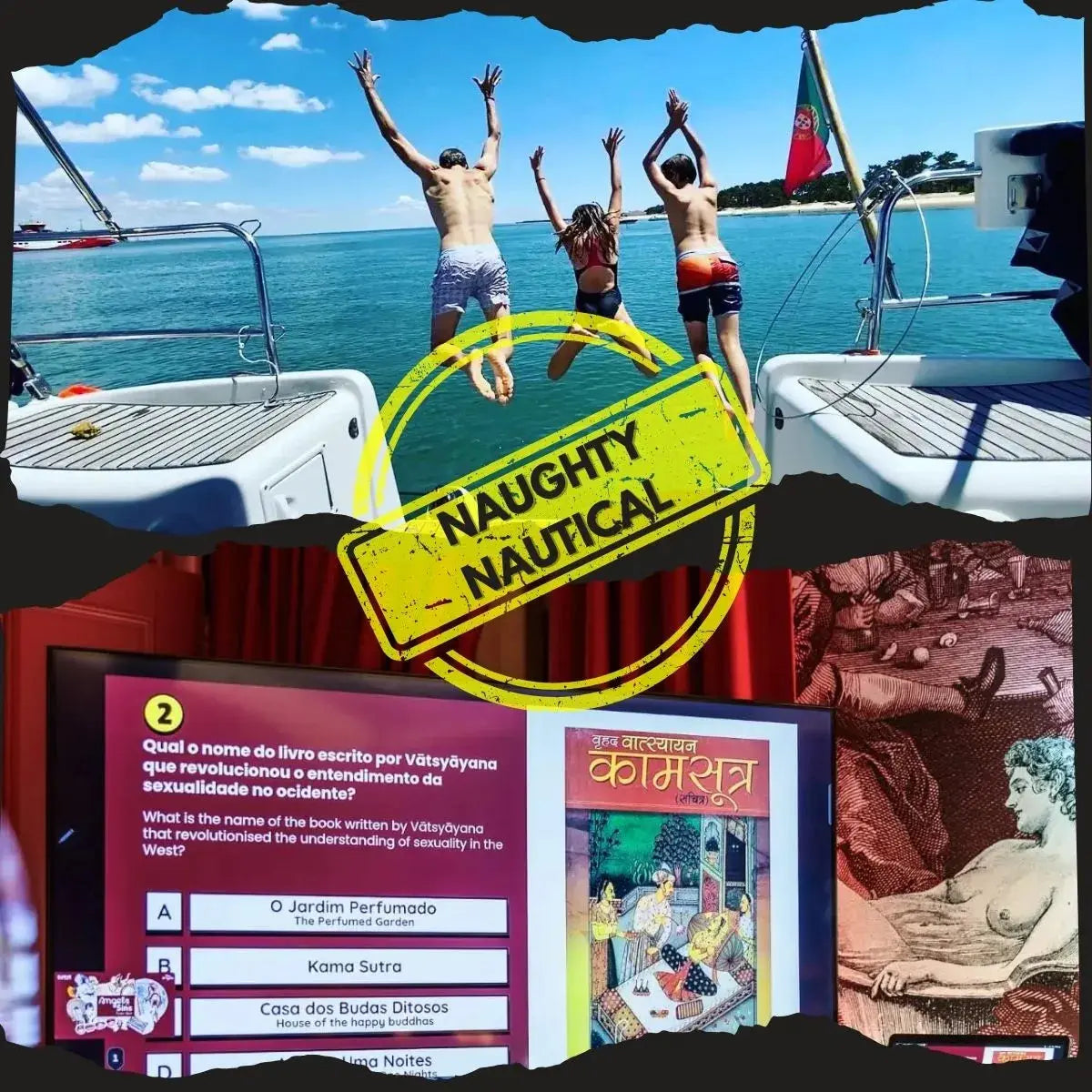 Barco Privado & Hot Quiz HenStagPortugal