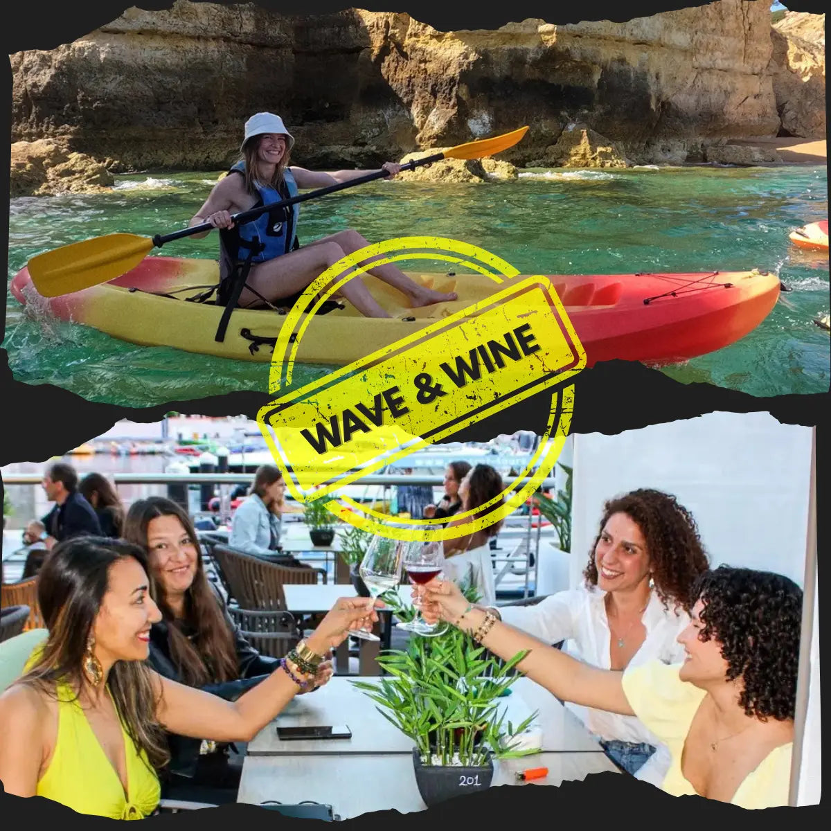 Kayak Tour & Feast by the Sea HenStagPortugal