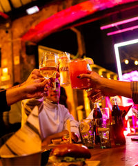 Axe Throwing & BBQ: Open Bar & Premium Pub Crawl by HenStagPortugal