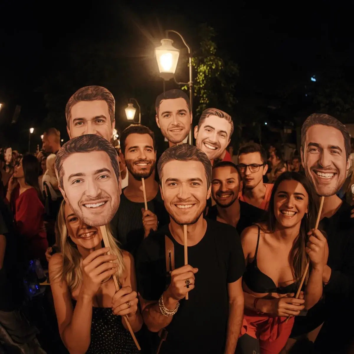 Face on a Stick HenStagPortugal