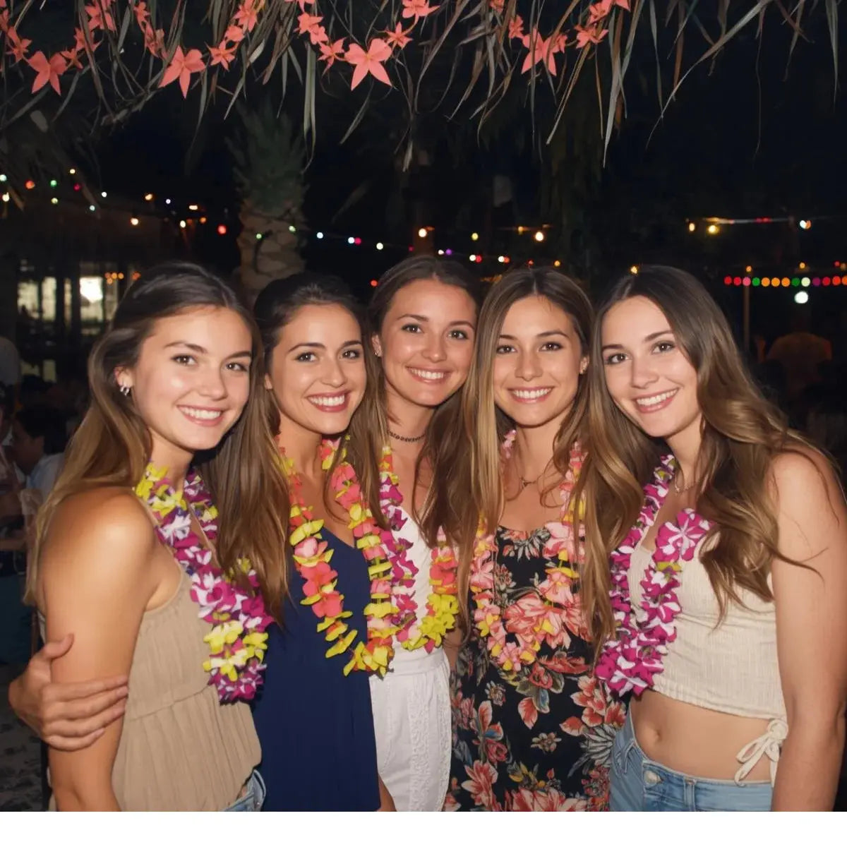 Flower Necklaces HenStagPortugal