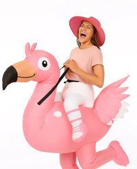 Inflatable Flamingo Costume HenStagPortugal