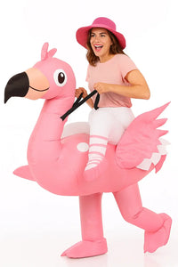 Inflatable Flamingo Costume HenStagPortugal