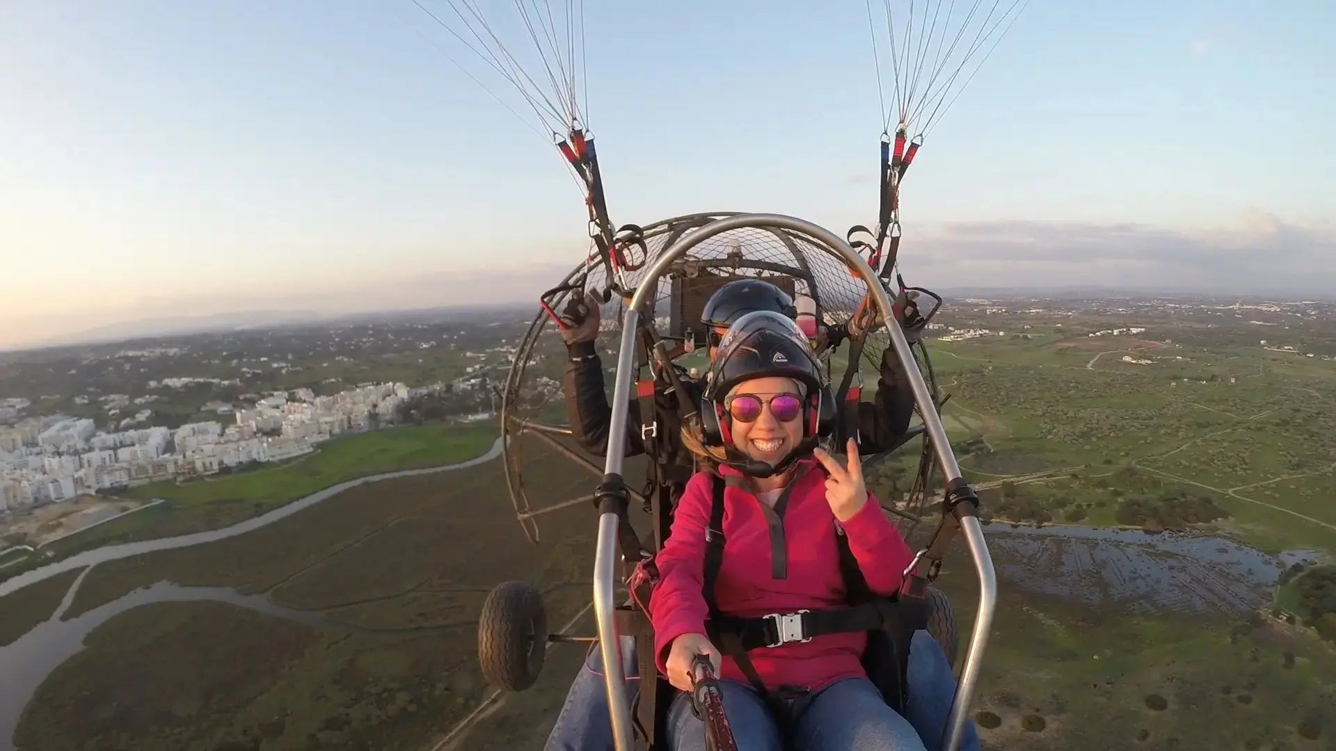 HenStagPortugal Paratrike Flight