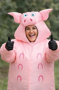 Inflatable Pig Costume HenStagPortugal