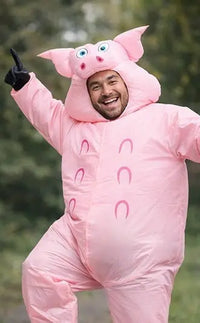 Inflatable Pig Costume HenStagPortugal