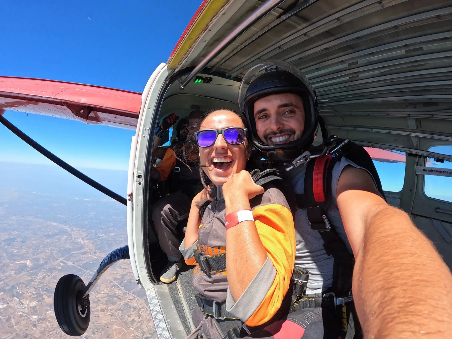 Tandem Skydive HenStagPortugal